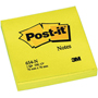 POST-IT NOTAS NEON 76x76mm AMARILLO 6-PACK 654-NY